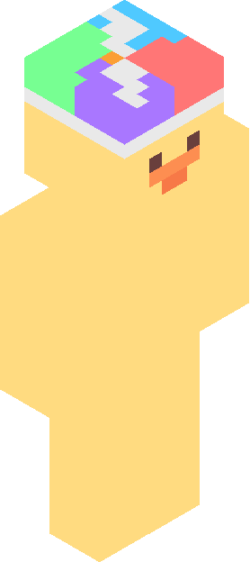Minecraft skin tagged rainbow rank #17