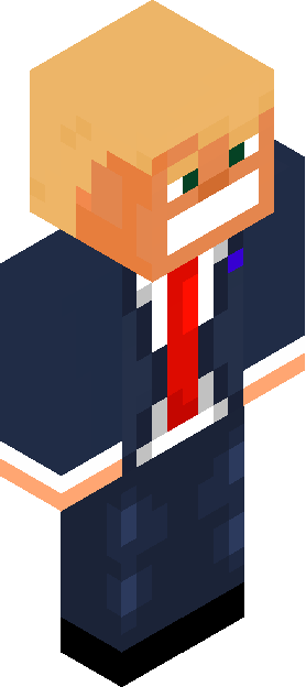 Minecraft skin tagged president rank #16