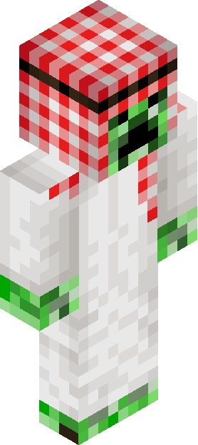 Minecraft skin tagged checkered rank #44