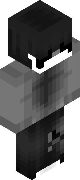 Minecraft skin tagged grayscale rank #37