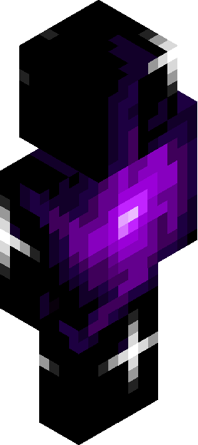 Minecraft skin tagged purpleblack rank #2