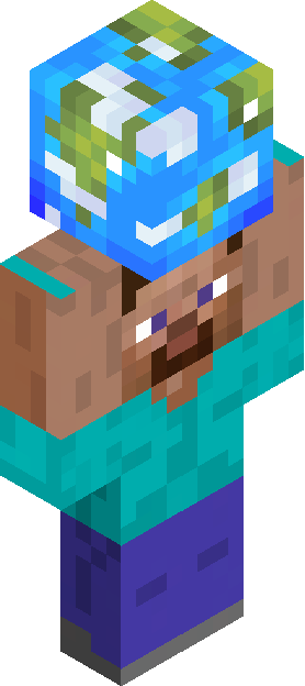Minecraft skin tagged teal rank #19