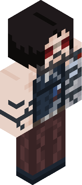 Minecraft skin tagged scarred rank #28