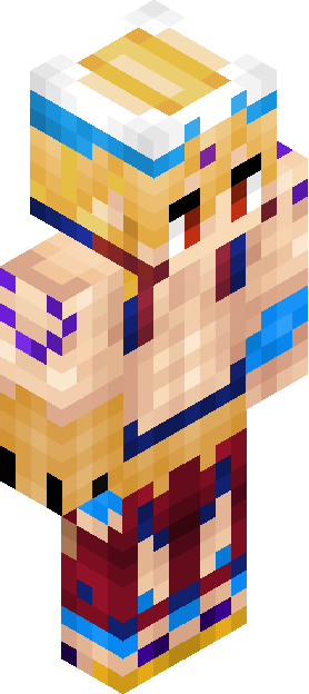Minecraft skin tagged blonde rank #10