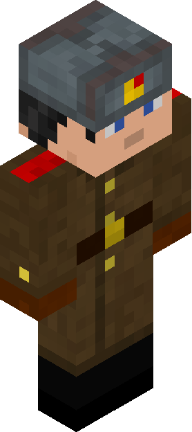 Minecraft skin tagged officer rank #34