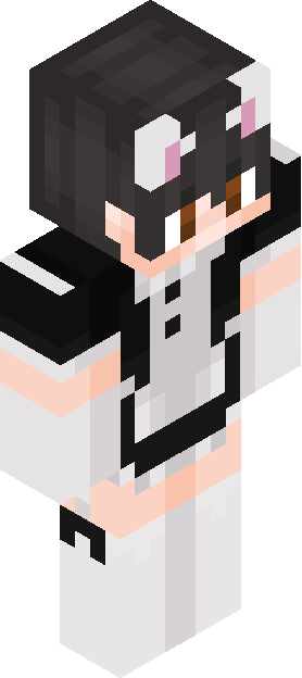 Minecraft skin tagged white rank #44