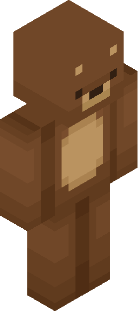 Minecraft skin tagged bear rank #27