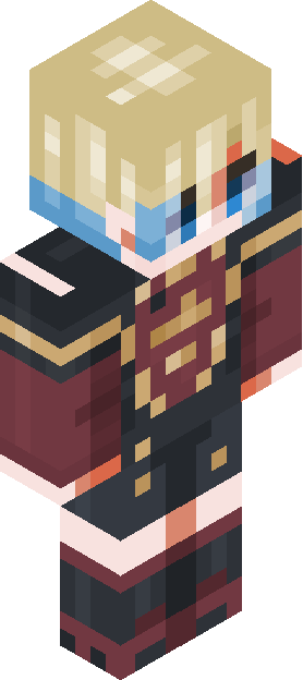 Minecraft skin tagged gold rank #11