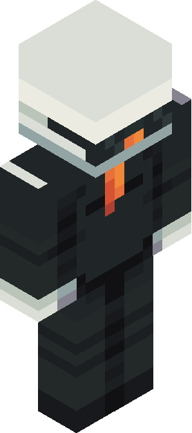 Minecraft skin tagged gray rank #35