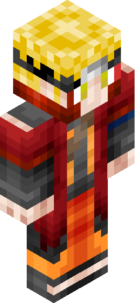 Minecraft skin tagged orange rank #47