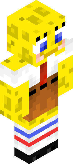Minecraft skin tagged spongebob rank #34