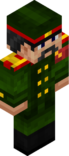Minecraft skin tagged general rank #2