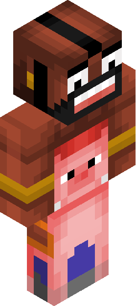 Minecraft skin tagged monkey rank #8