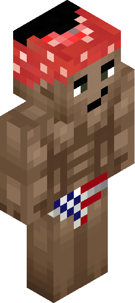 Minecraft skin tagged brain rank #5