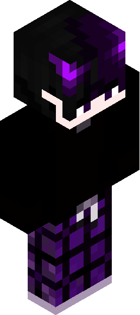 Minecraft skin tagged purplehair rank #6