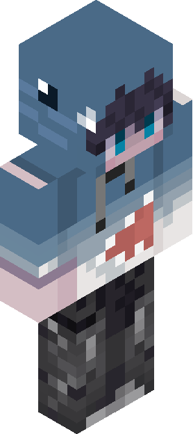 Minecraft skin tagged shark rank #41