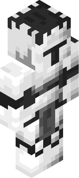 Minecraft skin tagged grayscale rank #34