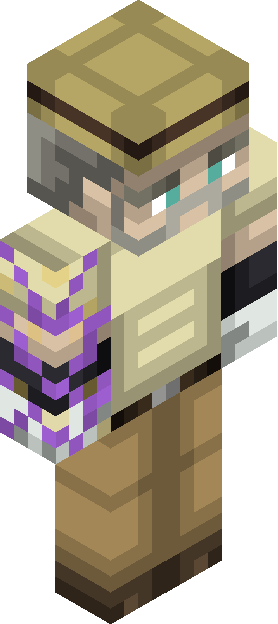 Minecraft skin tagged grayhair rank #40