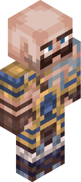 Minecraft skin tagged bearded rank #10