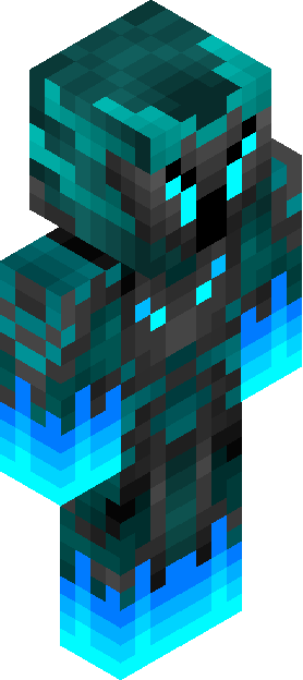 Minecraft skin tagged warden rank #30