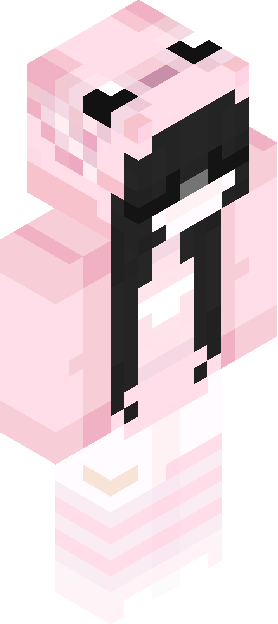 Minecraft skin tagged pink rank #22