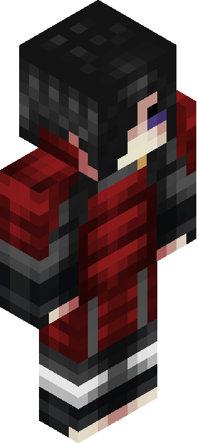 Minecraft skin tagged redblack rank #43