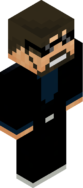 Minecraft skin tagged glasses rank #40