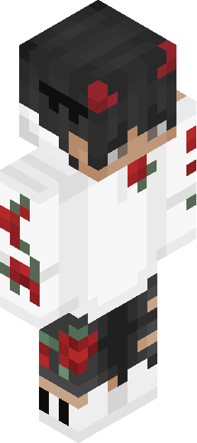 Minecraft skin tagged embroidered rank #3