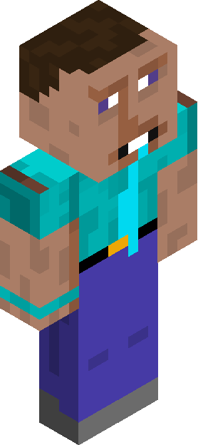 Minecraft skin tagged turquoise rank #9
