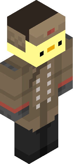Minecraft skin tagged officer rank #32