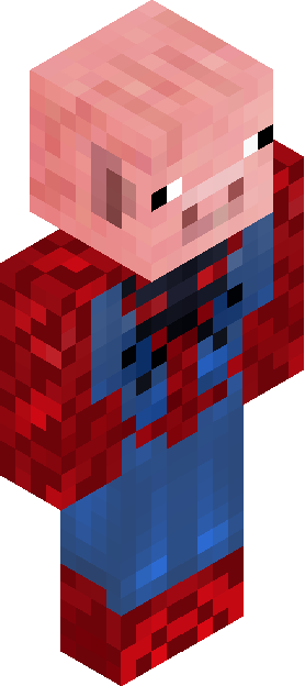 Minecraft skin tagged spiderman rank #44