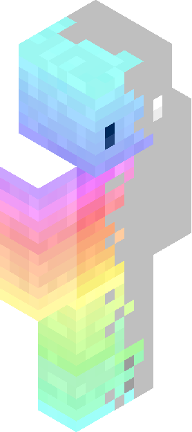 Minecraft skin tagged rainbow rank #46