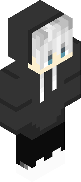Minecraft skin tagged blackandwhite rank #24
