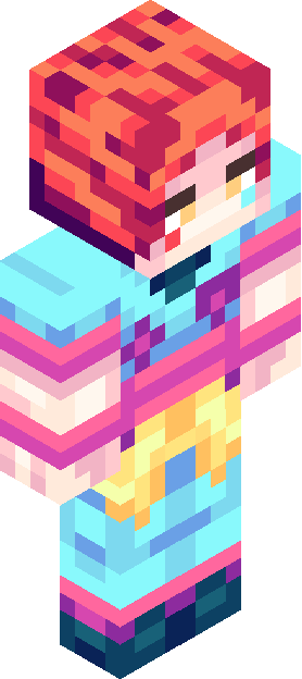 Minecraft skin tagged orangehair rank #9