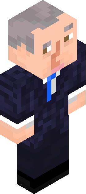 Minecraft skin tagged grayhair rank #44