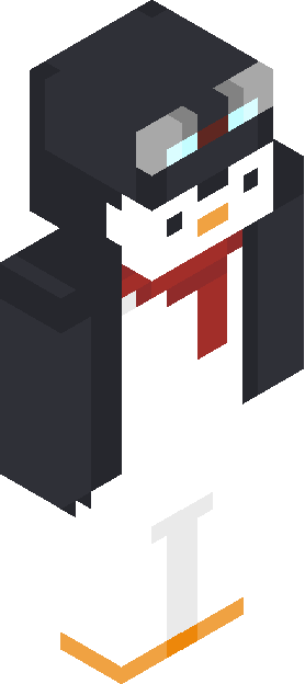 Minecraft skin tagged penguin rank #29