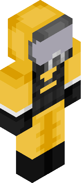 Minecraft skin tagged blackyellow rank #5
