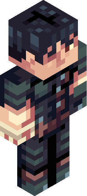 Minecraft skin tagged hair rank #46