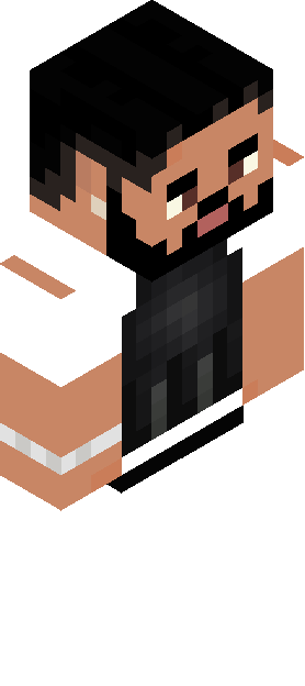 Minecraft skin tagged mustache rank #26
