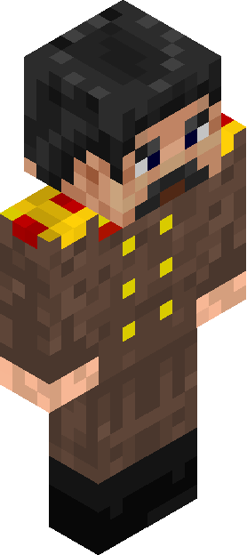 Minecraft skin tagged officer rank #7
