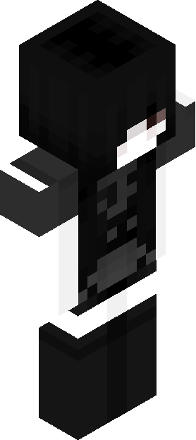 Minecraft skin tagged white rank #48