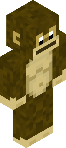 Minecraft skin tagged monkey rank #5