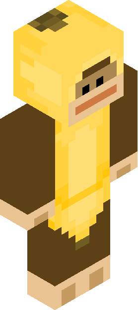 Minecraft skin tagged monkey rank #33