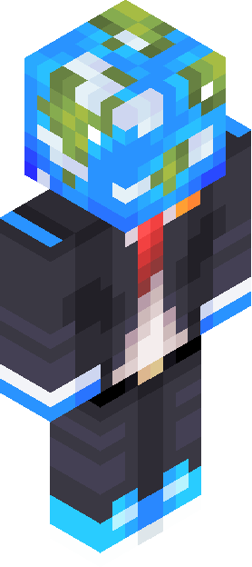 Minecraft skin tagged business rank #34