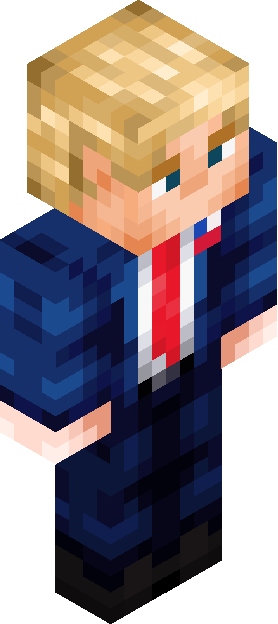 Minecraft skin tagged president rank #6
