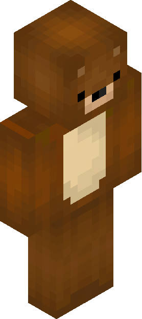 Minecraft skin tagged bear rank #16