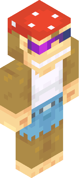 Minecraft skin tagged mushroom rank #9