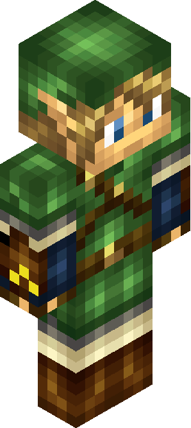 Minecraft skin tagged hero rank #25