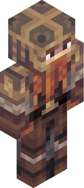 Minecraft skin tagged warrior rank #43