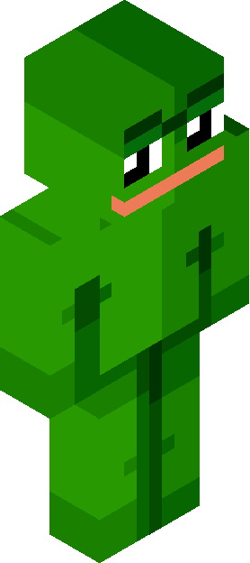 Minecraft skin tagged green rank #35